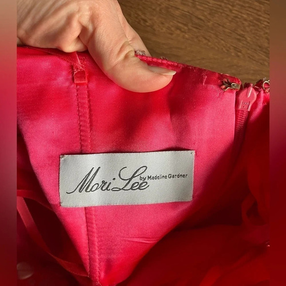 Mori Lee by Madeline Gardner Princess Prom/Graduation Strapless/Sweetheart Dress - Picture 8 of 17